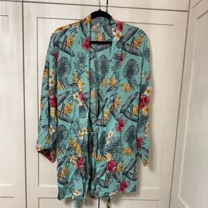 Short robe or beach cover up.